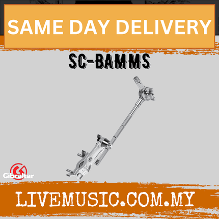 Gibraltar SC-BAMMS 10inch Boom Arm Mic Mount, Short (SCBAMMS/SC BAMMS)