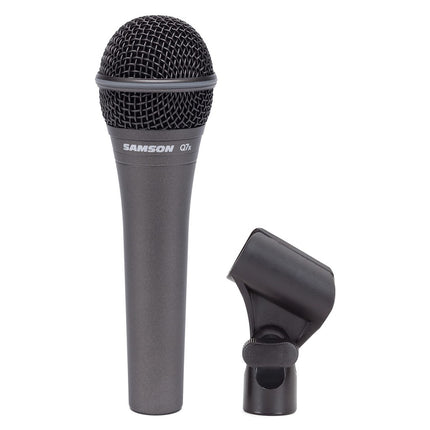 Samson Q7x - Professional Dynamic Handheld Microphone With Clip (Q7-x/SAQ7X)
