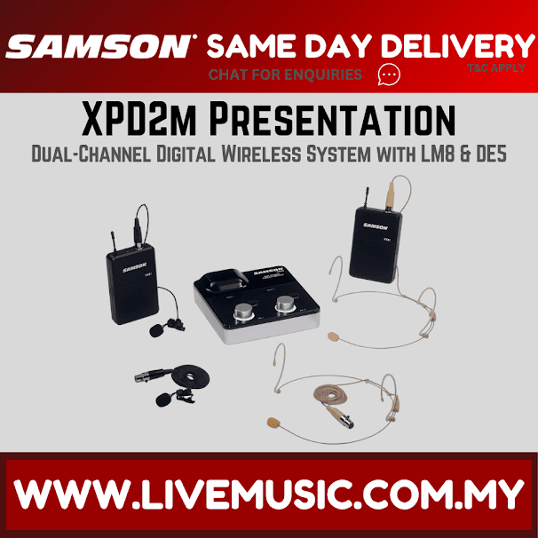 Samson XPD2m Presentation - Dual-Channel Digital Wireless (XPD 2m/XPD-2m)