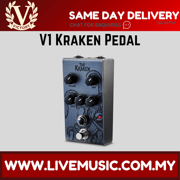 Victory V1 Kraken Guitar Effects Pedal ( V1-Kraken / V1Kraken  )