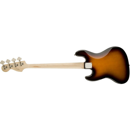 Squier Affinity Series Jazz Bass Guitar, Maple Fretboard - 3-Color Sunburst