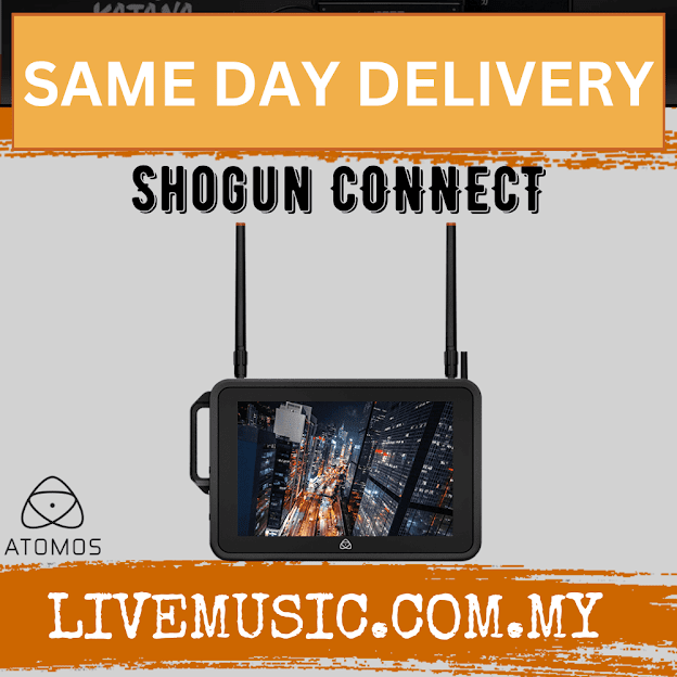 Atomos Shogun CONNECT 7" Network-Connected HDR Video Monitor & Recorder 8Kp30/4Kp120
