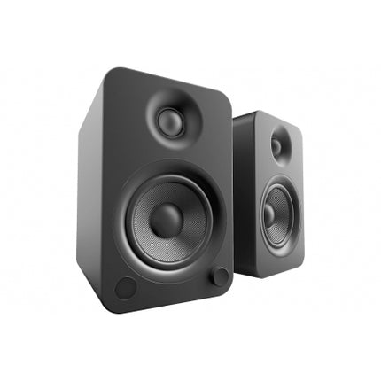 Kanto YU4 Powered Bookshelf Speaker - Black ( YU-4 YU 4 )