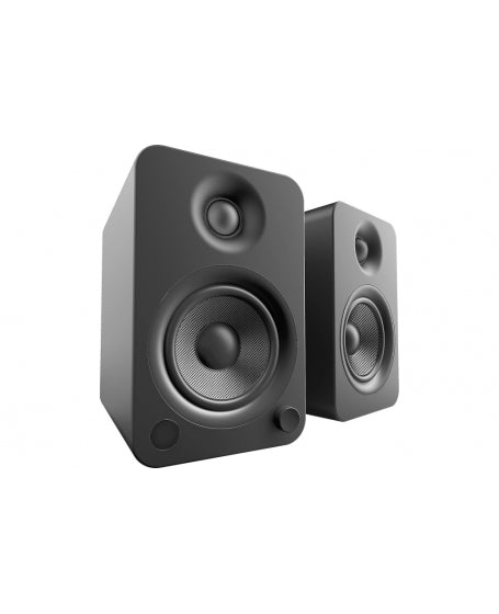 Kanto YU4 Powered Bookshelf Speaker - Black ( YU-4 YU 4 )
