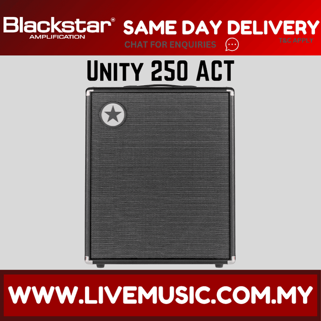 BLACKSTAR UNITY 250 ACT Bass Active Extension Cab 250-watt 1x15" ( UNITY250ACT / UNITY 250 ACT )
