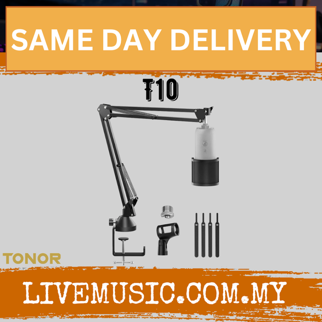 TONOR T10 Microphone Boom Arm, Adjustable Stand Mic Arm ( T-10 / T 10 )