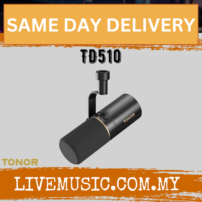 TONOR TD510 USB/XLR Dynamic Microphone ( TD-510 / TD 510 )