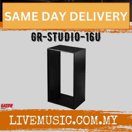 Gator GR-STUDIO-16U Studio Rack Cabinet (GR STUDIO 16U/GRSTUDIO16U)