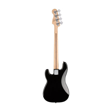Squier Affinity Series PJ Bass Guitar Pack with Rumble 15 , Maple Fretboard - Black