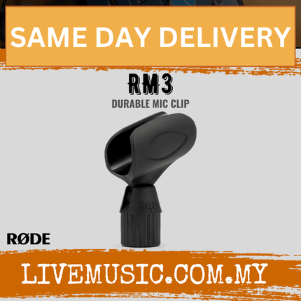 RØDE RM3 microphone stand mount clip