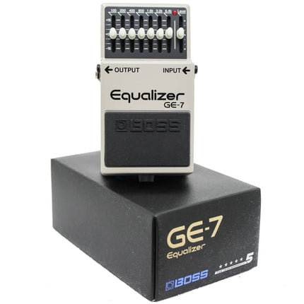 Boss GE-7 7-band Equalizer Guitar Effect Pedal (GE7)