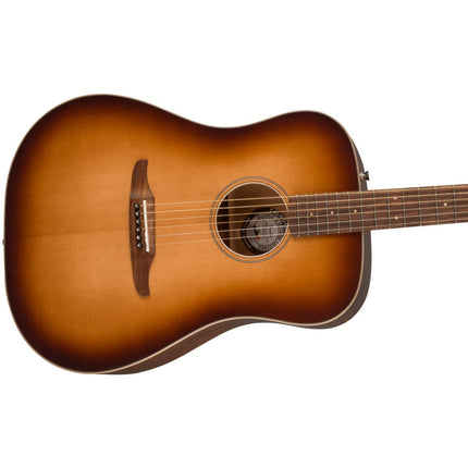 Fender California Redondo Classic Dreadnought Acoustic Guitar w/Bag, PF FB, Aged Cherry Burst