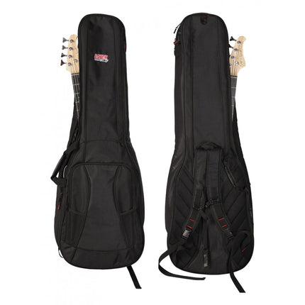 Gator GB-4G Bass X2 Series Gig Bag for TWO Electric Bass Guitars (GB4GBassX2)