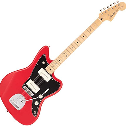 Fender Japan Hybrid II Jazzmaster Electric Guitar, Maple Fretboard with Gig Bag - Modena Red