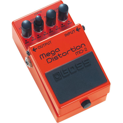 Boss MD-2 Mega Distortion Guitar Effect Pedal (MD2)