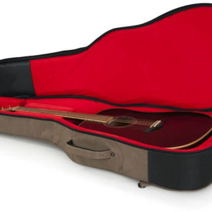 Gator GT-ACOUSTIC-TAN Transit Series Acoustic Guitar Bag - Tan