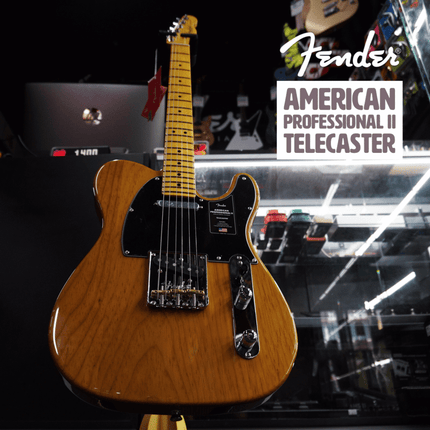 Fender American Professional II Telecaster Electric Guitar, Maple Fretboard - Roasted Pine