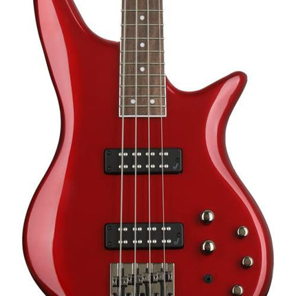 Jackson JS Series Spectra JS3 Bass Guitar, Laurel Fretboard - Metallic Red (JS-3/JS 3)