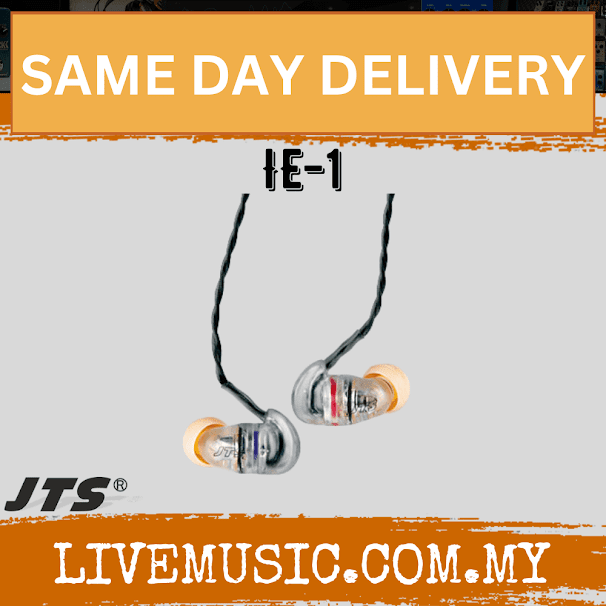 JTS IE-1 High Defination Dynadriver Earphone (IE1 IE 1)