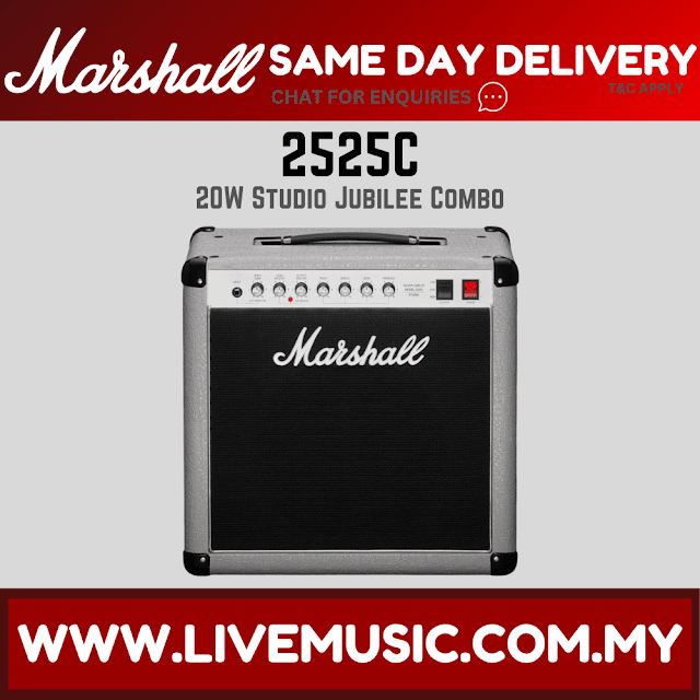 Marshall Studio Jubilee 2525C Mini Jubilee 20watt Guitar Combo Amplifier (2525-C)