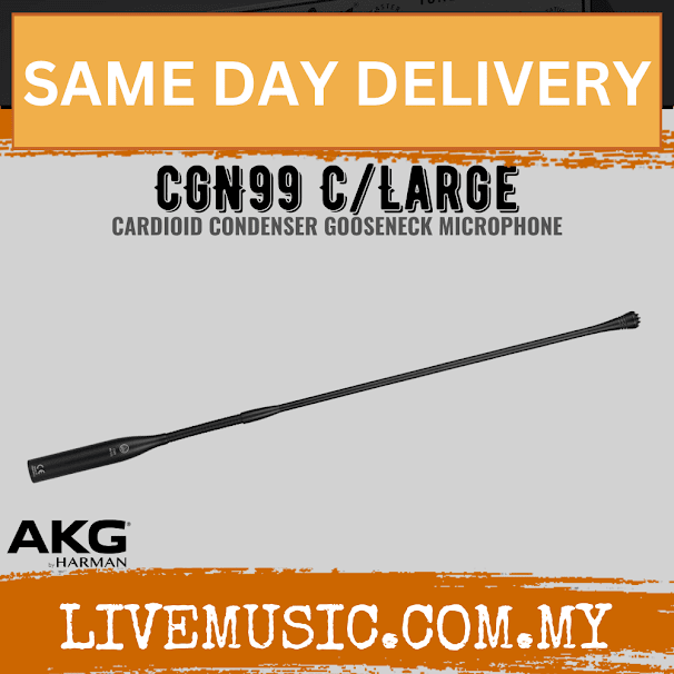 AKG CGN99C/Large Cardioid Condenser Gooseneck Microphone (CGN99CL)
