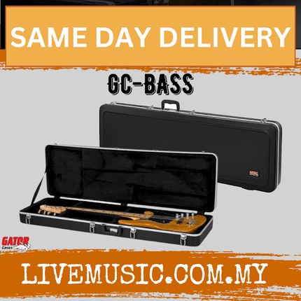 Gator GC-BASS Deluxe Bass Guitar ABS Hardcase (GCBASS/GC-BASS)