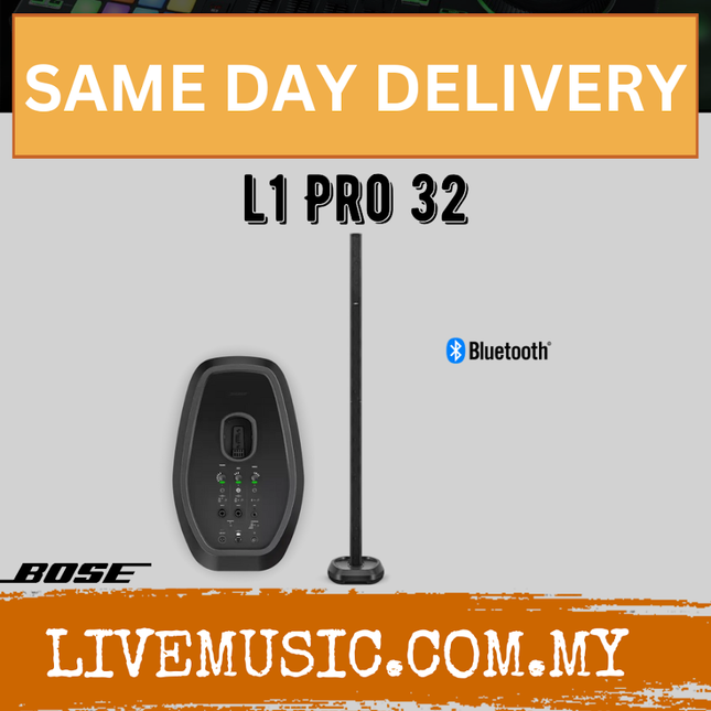 Bose L1 Pro 32 Portable PA System With B10 Sub1 / B10 Sub2 Bass Module ( L1Pro32 / L1 Pro32 )