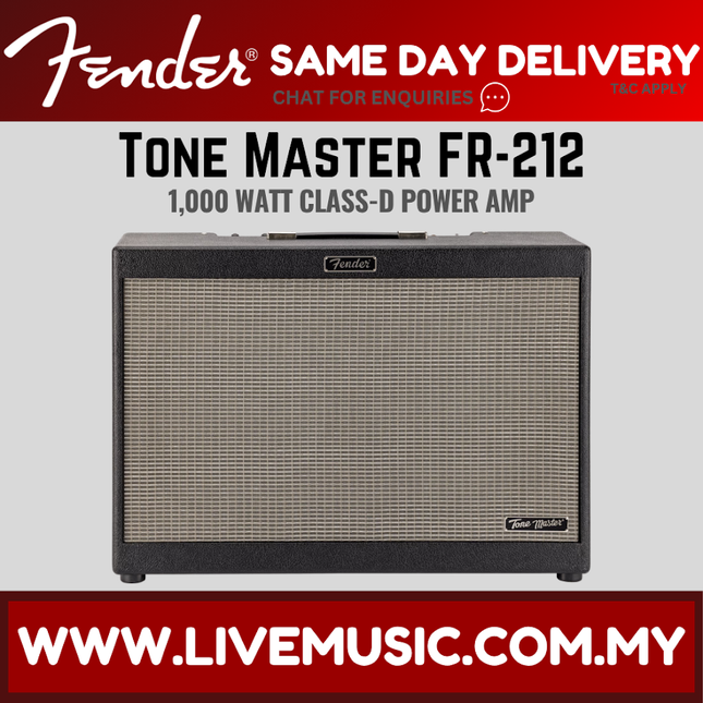 Fender Tone Master FR-212 Guitar Amplifier, 230V UK