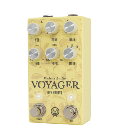 Walrus Audio Voyager Preamp & Overdrive MKII Guitar Effects Pedal, Floral Series 2024