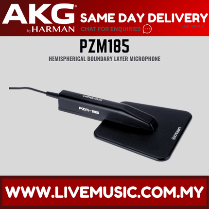 AKG PZM185 Hemispherical Boundary Layer Microphone (PZM-185 / PZM 185)