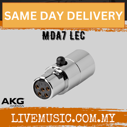 AKG MDPA Microdot to XLR Phantom Power Adapter