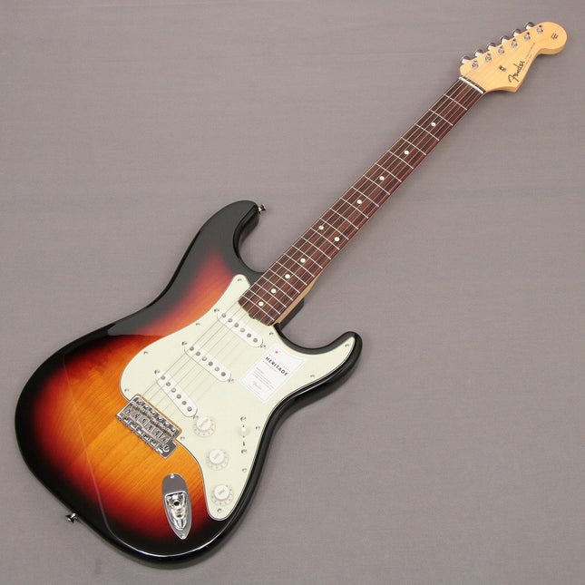 Fender Japan Heritage 60s Stratocaster Electric Guitar, Rosewood Fretboard - 3-Tone Sunburst