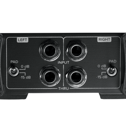 Mackie MDB-2P 2 Channel Stereo Passive Direct Box DI Box (MDB 2P/MDB2P)