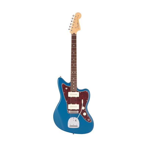 Fender Japan Hybrid II Jazzmaster Electric Guitar, Rosewood Fretboard with Gig Bag - Forest Blue