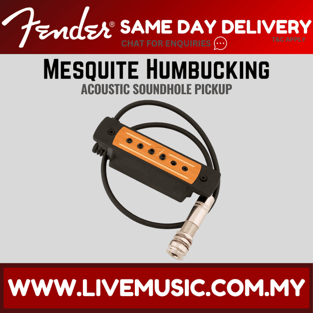 Fender Mesquite Humbucking Acoustic Soundhole Pickup