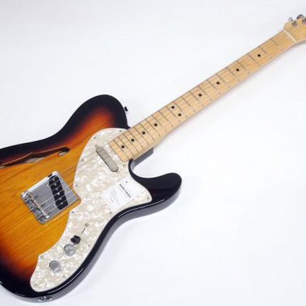 Fender Japan Heritage 60s Telecaster Electric Guitar, Maple Fretboard - 3-Tone Sunburst