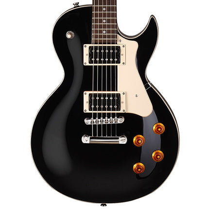 Cort CR100 Electric Guitar Jatoba Fretboard with Gig Bag - Black (CR-100/CR 100)