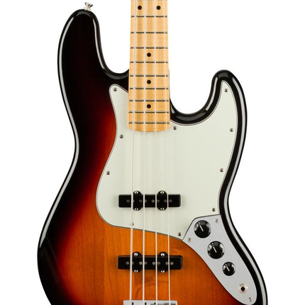 Fender Player Jazz Bass Guitar, Maple Fretboard - 3-Tone Sunburst