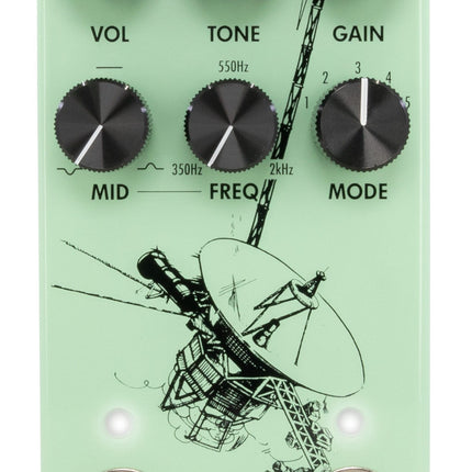 Walrus Audio Voyager Mkii Preamp Overdrive Pedal in Seafoam