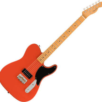 Fender Noventa Telecaster Electric Guitar, Maple Fretboard - Fiesta Red