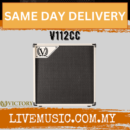 Victory V112CC 1 x 12 Compact Extension Speaker Cabinet ( V112-CC / V112 CC )
