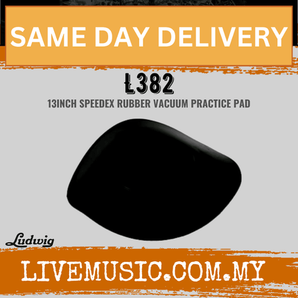 Ludwig L382 13inch Speedex Rubber Vacuum Practice Pad
