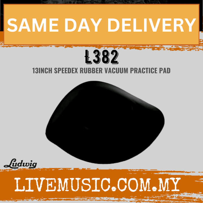 Ludwig L382 13inch Speedex Rubber Vacuum Practice Pad
