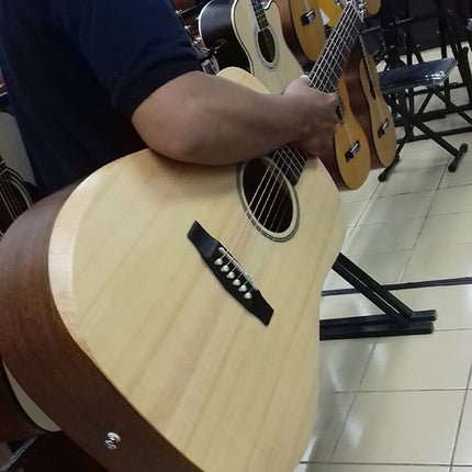 Cort Earth Bevel Cut - Acoustic Guitar with Gig Bag - Open Pore