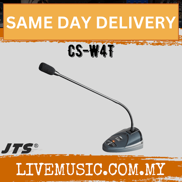 JTS CS-W4T Conferene Wireless Gooseneck Microphone System - Transmitter Only ( CS W4T / CSW4T )