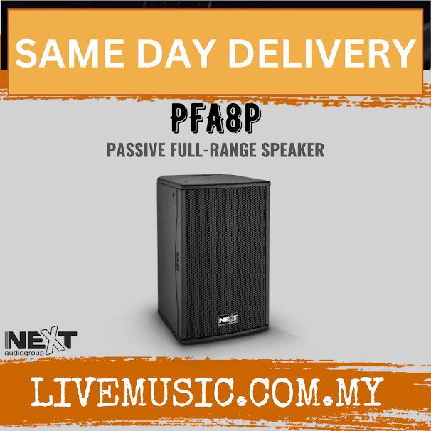 Next Audio PFA8P Passive Full-range Speaker ( PFA8-P / PFA8 P )