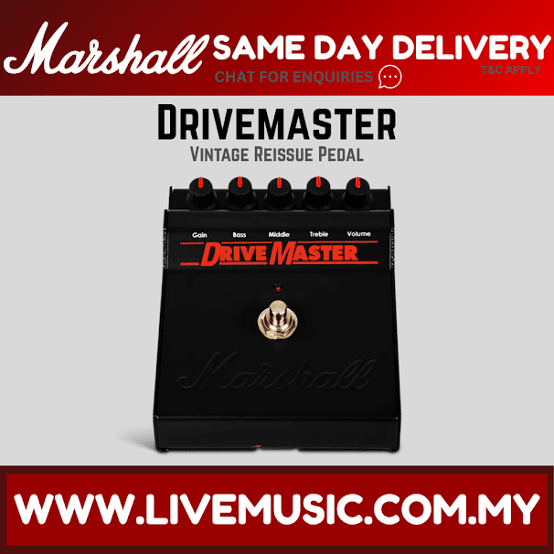 Marshall Drivemaster Guitar Effects Pedal