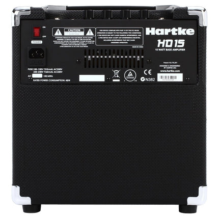 Hartke HD15 - 15 Watt Bass Combo Amplifier (HD-15)
