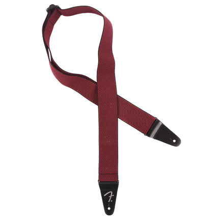 Fender WeighLess Tweed Guitar Strap - Red