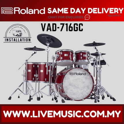 Roland VAD-716 Electronic Drum Set ( VAD 716 VAD716 ) Replace VAD706 VAD-706